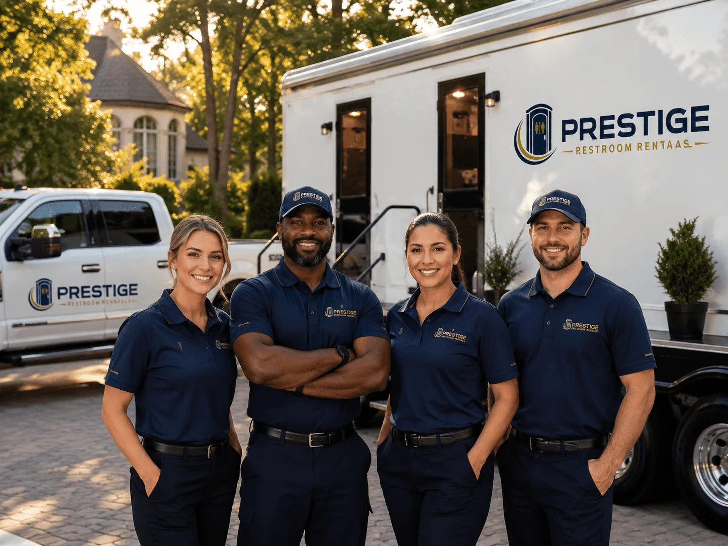 Trusted Luxury Portable Restrooms company in Quitman, AR